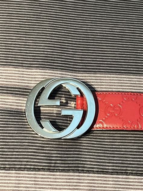 signatue gucci belt styled|100 authentic Gucci belt.